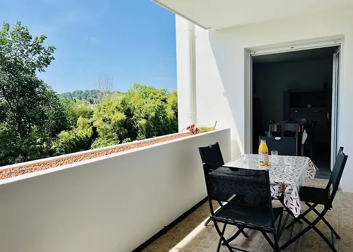 Cambo-les-bains, T2 Avec Terrasse, Parking Privatif, Pour 2 Personnes - Fr-1-495-14 캄보레방